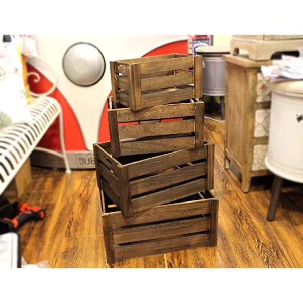 Solid Wood Storage Box