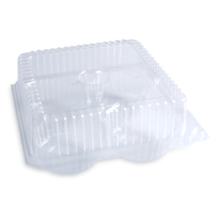 Clear Cup Cake Box